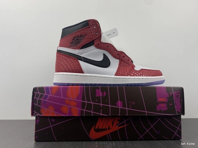 1st Kicks Air OG 555088-602 Origin Story 1 Jordan High Retro 0702